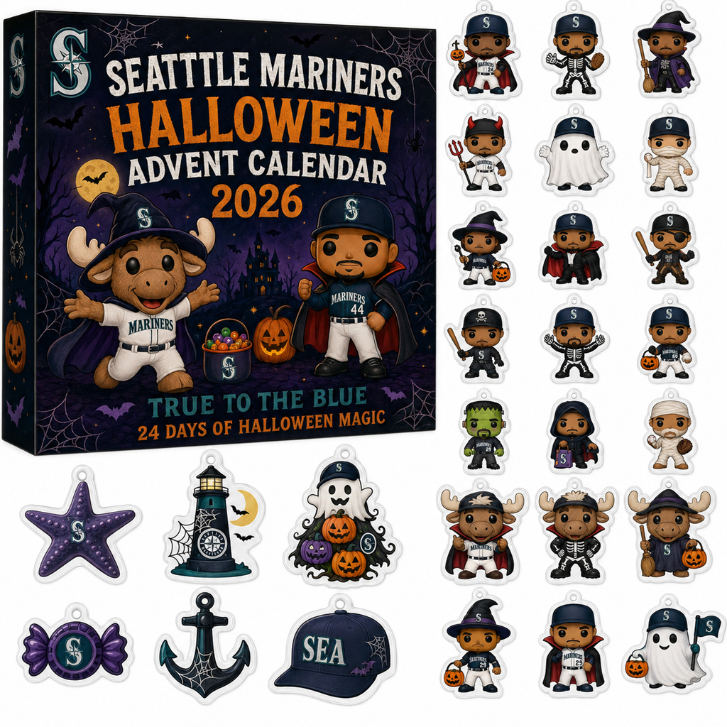 Seattle Mariners Halloween Advent Calendar 2026 for Baseball Fans 1 Seattle Mariners Halloween Advent Calendar 2026 for Baseball Fans