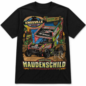 Sheldon Haudenschild Knoxville Survival Outrace #Tribe18 Graphic Shirt for Sprint Car Racing Fans