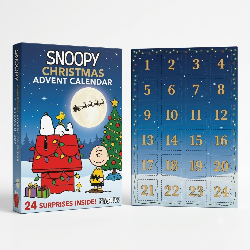 Snoopy Christmas Advent Calendar 2026 for Peanuts Fans 1 Snoopy Christmas Advent Calendar 2026 for Peanuts Fans