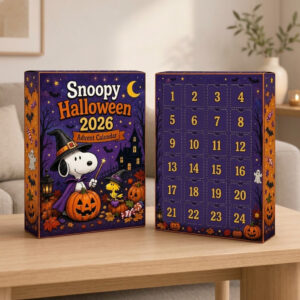 Snoopy Halloween 2026 Advent Calendar Peanuts 24 Days Countdown for Halloween Fans
