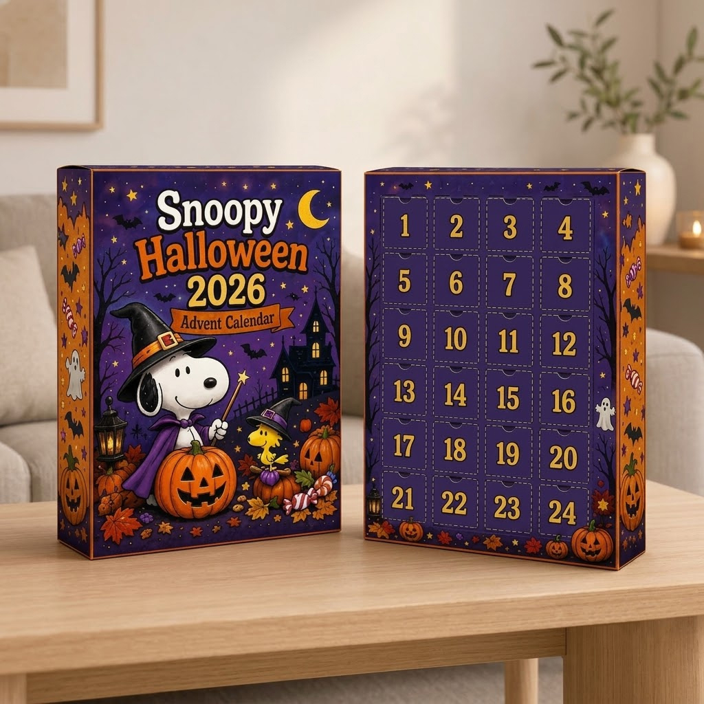 Snoopy Halloween 2026 Advent Calendar Peanuts 24 Days Countdown for Halloween Fans 1 Snoopy Halloween 2026 Advent Calendar Peanuts 24 Days Countdown for Halloween Fans