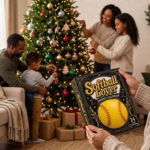 Softball Lover Advent Calendar 2026 for Softball Fans