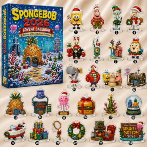 SpongeBob SquarePants 2026 Advent Calendar For Christmas Fans