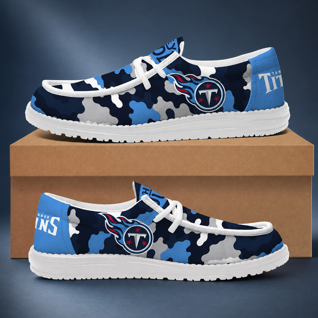 Tennessee Titans Game Day Camouflage Loafer Shoes for Football Fans 2 Tennessee Titans Game Day Camouflage Loafer Shoes for Football Fans