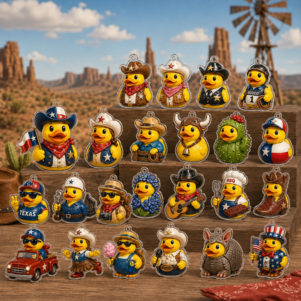 Texas Cowboy Duck Advent Calendar 2026 for Cowboy and Duck Lovers 1 Texas Cowboy Duck Advent Calendar 2026 for Cowboy and Duck Lovers
