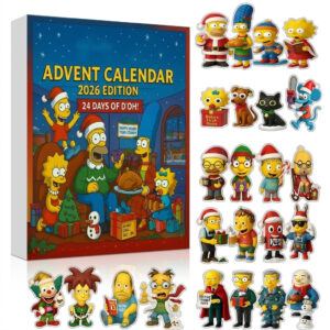 The Simpsons 24 Days Christmas Advent Calendar 2026 for The Simpsons Fans