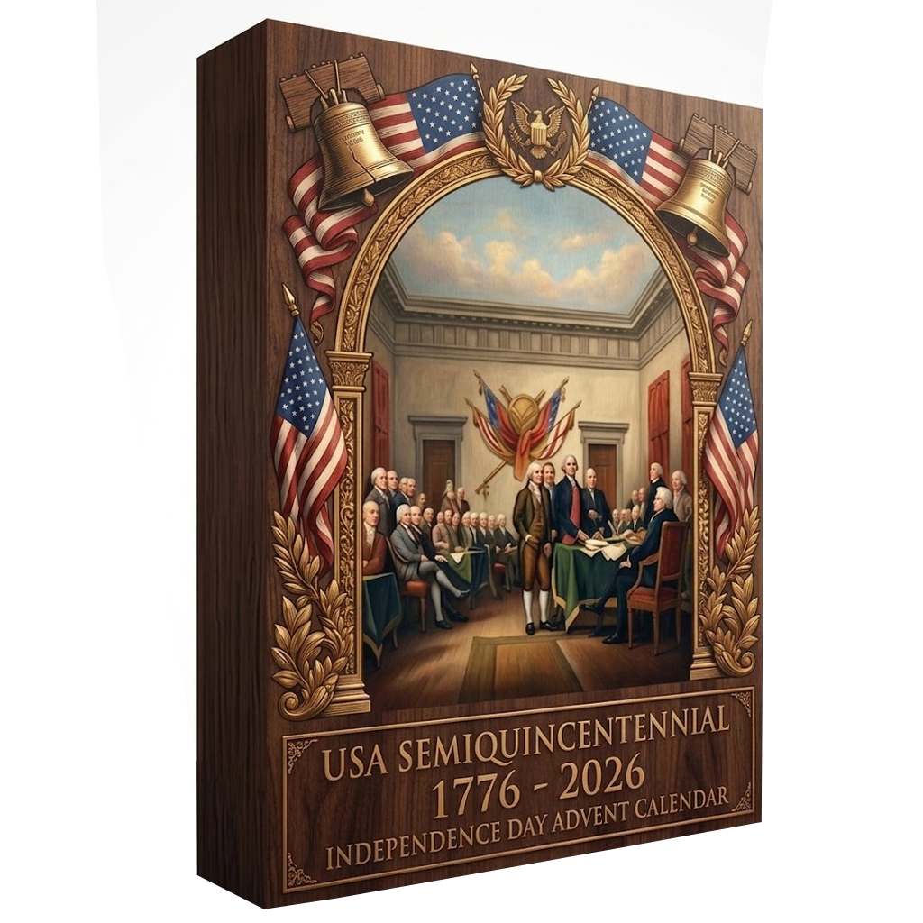 USA 250th Anniversary Semiquincentennial Advent Calendar 2 USA 250th Anniversary Semiquincentennial Advent Calendar