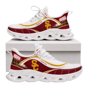 USC Trojans Fight On 2026 Graphic Air Max Shoes Sneakers for College Sports Fans