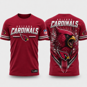 Unisex Arizona Cardinals Cardinal Pride 2026 Graphic Shirt for Football Fans