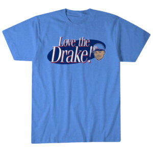 Unisex Atlanta Braves Drake Baldwin Love The Drake Graphic Shirt for Baseball Fans