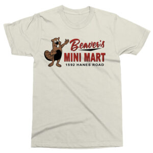 Unisex Beaver's Mini Mart Logo Graphic Shirt for Beaver Fans