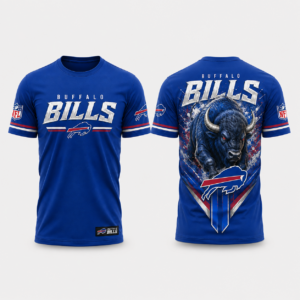 Unisex Buffalo Bills Charging Pride 2026 Graphic Shirt for Football Fans