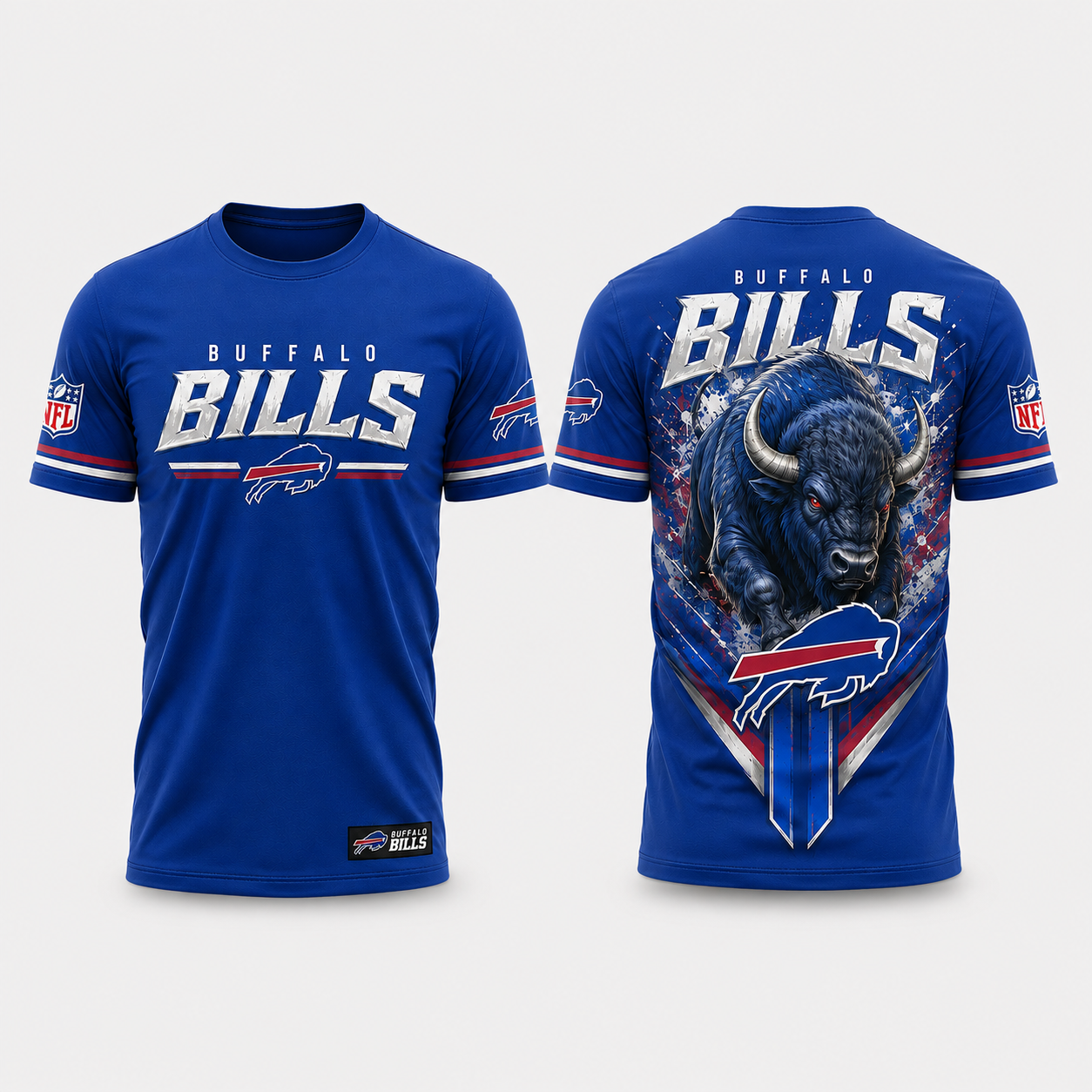 Unisex Buffalo Bills Charging Pride 2026 Graphic Shirt for Football Fans 1 Unisex Buffalo Bills Charging Pride 2026 Graphic Shirt for Football Fans