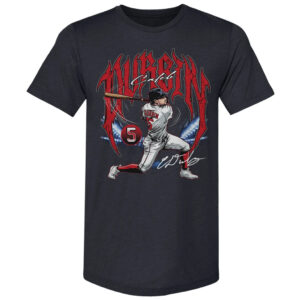Unisex Caleb Durbin Boston Stadium Lights Graphic Shirt for Baseball Fans