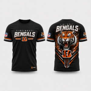 Unisex Cincinnati Bengals Tiger Pride 2026 Graphic Shirt for Football Fans