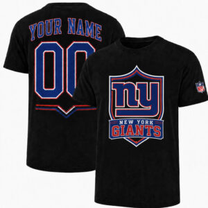 Unisex Custom Name And Number New York Giants 2026 Graphic Shirt Version 1 for Football Fans