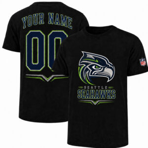 Unisex Custom Name And Number Seattle Seahawks 2026 Graphic Shirt Version 1 for Football Fans