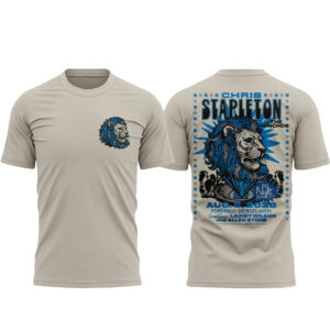 Unisex Detroit Lions x Chris Stapleton Show 2026 Graphic Shirt for Football and Country Music Fans