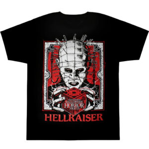 Unisex Halloween Horror Nights 2026 Hellraiser We'll Tear Your Soul Apart Graphic Shirt for Horror Fans