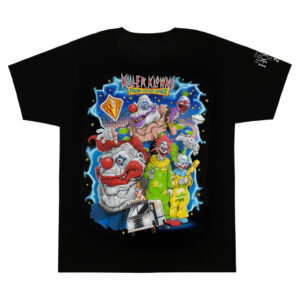 Unisex Halloween Horror Nights 2026 Killer Klowns from Outer Space Graphic Shirt for Horror Fans