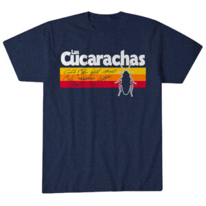 Unisex Houston Baseball Las Cucarachas Graphic Shirt for Baseball Fans