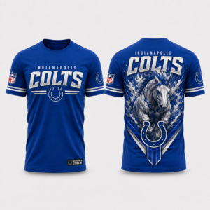 Unisex Indianapolis Colts Horseshoe Pride 2026 Graphic Shirt for Football Fans