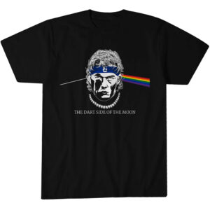 Unisex Jaxson Dart Side Of The Moon Graphic Shirt for Football Fans