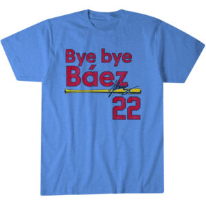 Unisex Joshua Bye Bye B&aacute;ez Graphic Shirt for Baseball Fans