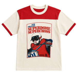 Unisex Justin Bieber New Orleans Super Dome Supercross Graphic Shirt for Music Fans