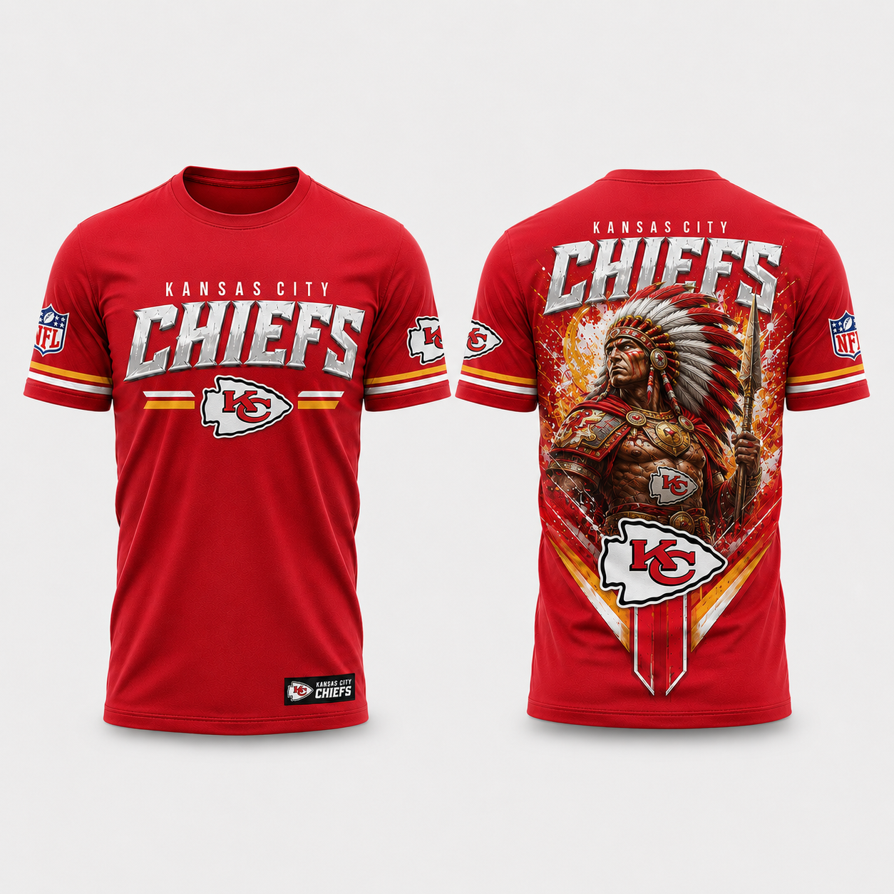 Unisex Kansas City Chiefs Kingdom Pride 2026 Graphic Shirt for Football Fans 1 Unisex Kansas City Chiefs Kingdom Pride 2026 Graphic Shirt for Football Fans