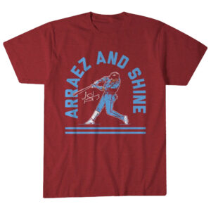 Unisex Luis Arraez And Shine Philadelphia Graphic Shirt for Baseball Fans