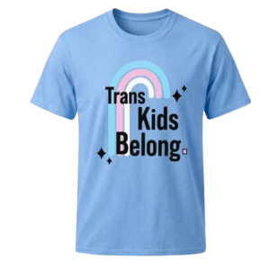 Unisex Minnesota Lynx Coach Cheryl Reeve Trans Kids Belong Graphic Shirt for Basketball Fans