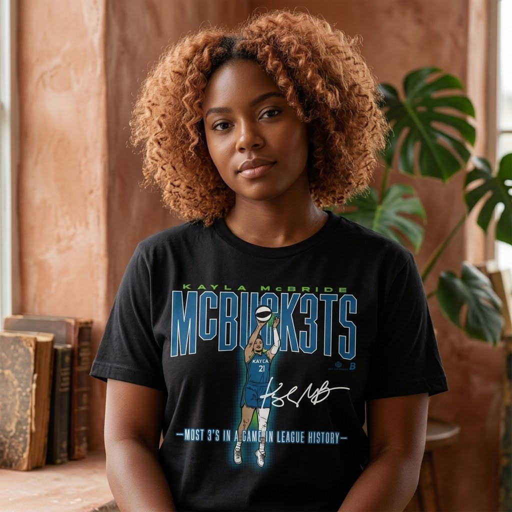 Unisex Minnesota Lynx Kayla McBride Number 10 MCBUCK3TS Graphic Shirt for Basketball Fans 5 Unisex Minnesota Lynx Kayla McBride Number 10 MCBUCK3TS Graphic Shirt for Basketball Fans - Image 5