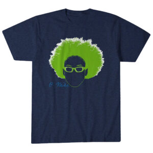 Unique Unisex Minnesota Lynx Olivia Miles Blank Face Graphic Shirt for Basketball Fans