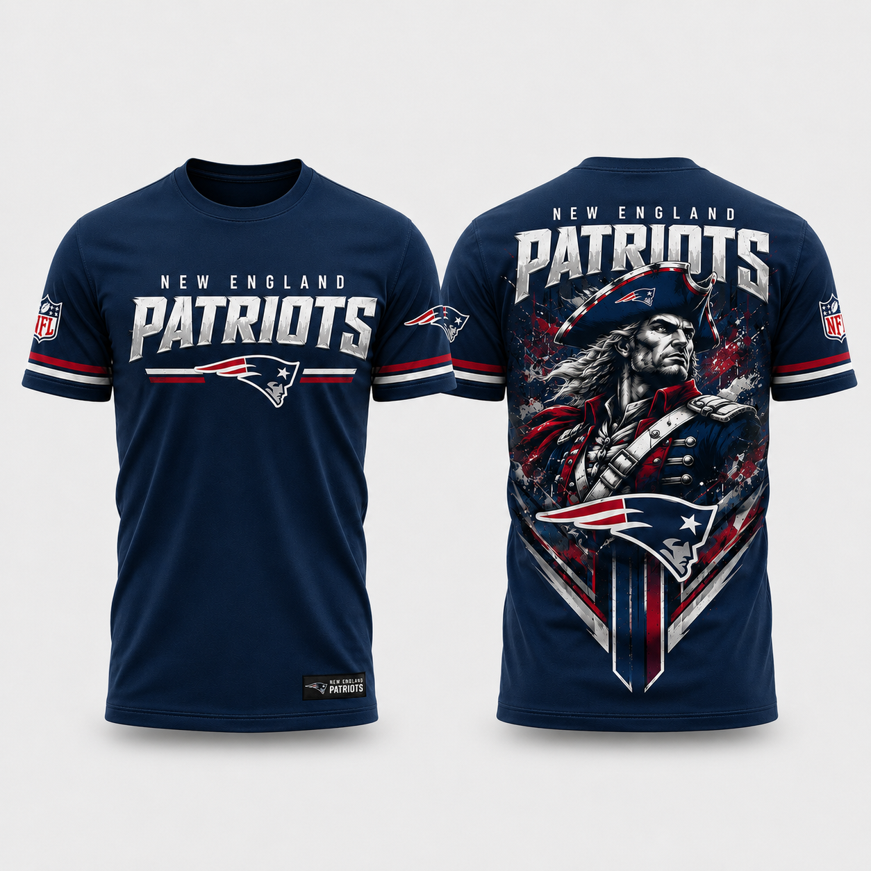 Unisex New England Patriots Patriot Pride 2026 Graphic Shirt for Football Fans 1 Unisex New England Patriots Patriot Pride 2026 Graphic Shirt for Football Fans