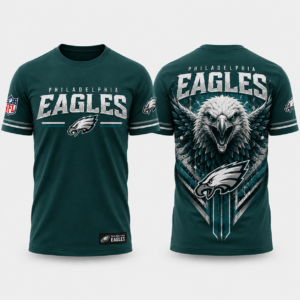 Unisex Philadelphia Eagles Eagle Pride 2026 Graphic Shirt for Football Fans