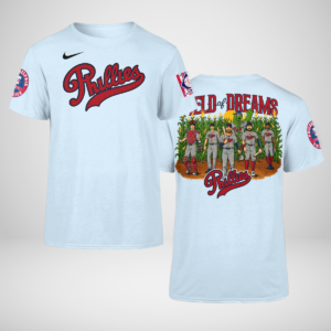 Unisex Philadelphia Phillies 2026 Field of Dreams Game Shirt for Baseball Fans Cool Blue