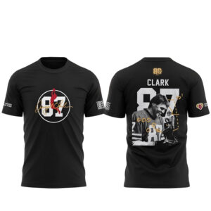 Unisex San Francisco 49ers Dwight Clark Number 87 2026 Graphic Shirt for Football Fans