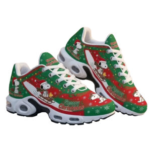 Unisex Snoopy Christmas Holiday 2026 Air Cushion Shoes Sneakers for Peanuts Fans