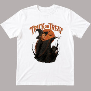 Unisex Sophie Cunningham Indiana Fever Halloween Trick or Treat Graphic Shirt for Basketball Fans