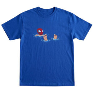 Unisex Spider-Man Brand New Day Spider Man Pool Scene Graphic Shirt for Movie Fans