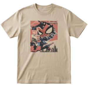 Unique Unisex Spider-Man Brand New Day Tom Holland Collage Graphic Shirt for Movie Fans