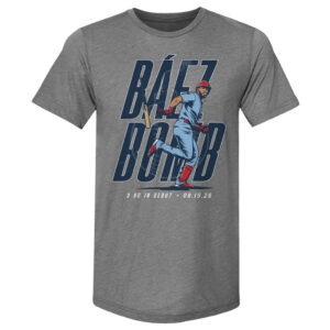 Unisex St. Louis Cardinals Joshua B&aacute;ez Baez Bomb Graphic Shirt for Baseball Fans