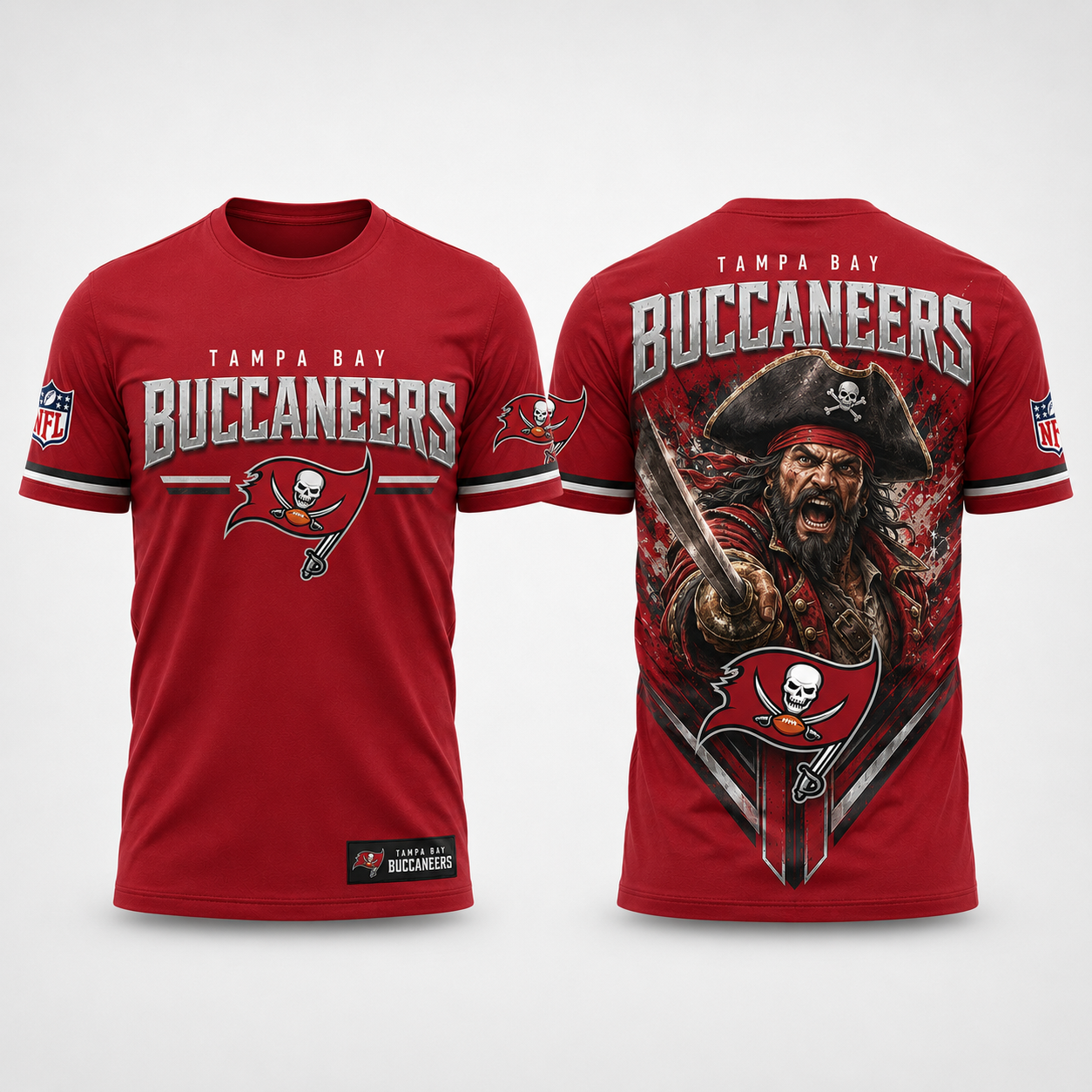 Unisex Tampa Bay Buccaneers Pirate Pride 2026 Graphic Shirt for Football Fans 1 Unisex Tampa Bay Buccaneers Pirate Pride 2026 Graphic Shirt for Football Fans