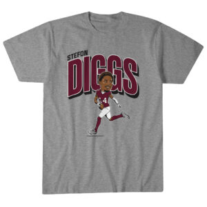 Unisex Washington Commanders Stefon Diggs Washington Caricature Graphic Shirt for Football Fans
