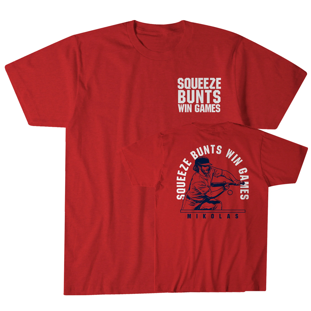 Unisex Washington Nationals Miles Mikolas Squeeze Bunts Win Games Graphic Shirt for Baseball Fans 1 Unisex Washington Nationals Miles Mikolas Squeeze Bunts Win Games Graphic Shirt for Baseball Fans