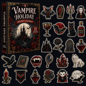 Vampire Holiday Halloween Advent Calendar 2026 for Vampire Fans