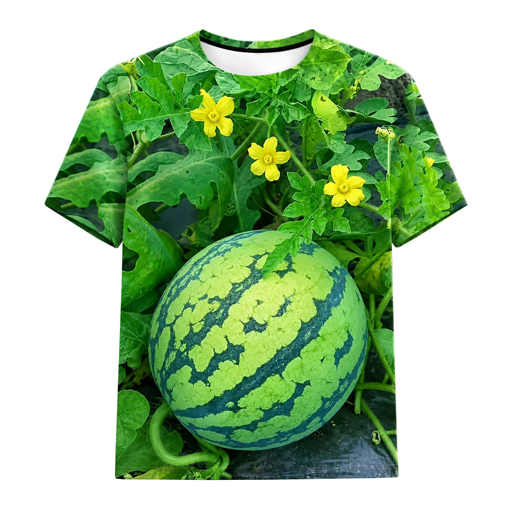 Watermelon Garden Vine Graphic Shirt for Watermelon Lovers 1 Watermelon Garden Vine Graphic Shirt for Watermelon Lovers