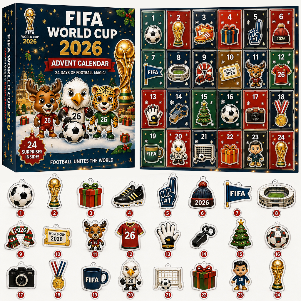 World Cup 2026 24 Days Football Magic Advent Calendar for Soccer Fans 2 World Cup 2026 24 Days Football Magic Advent Calendar for Soccer Fans