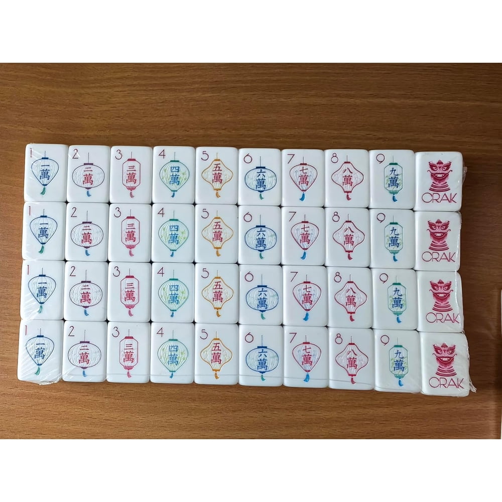 Light Purple American Mahjong Set - 160 Acrylic Tiles, Mat, Storage Bag & Accessories 8 Light Purple American Mahjong Set - 160 Acrylic Tiles, Mat, Storage Bag & Accessories - Image 8